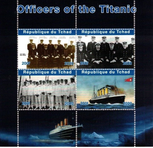 Titanic 2020 mnh - stamp, sheet