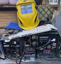 Welding Bundle Powercraft 160 A and Parkside PFDS 120 A2 including Mask