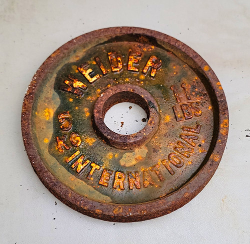 Weider cast iron - lb,