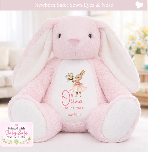Personalised teddy bear - teddy, baby