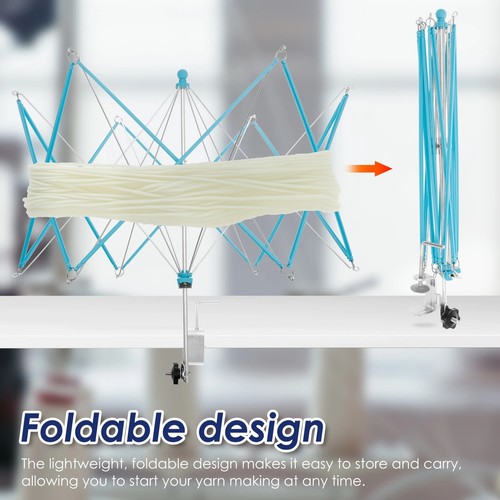 Umbrella yarn swift table - umbrella,