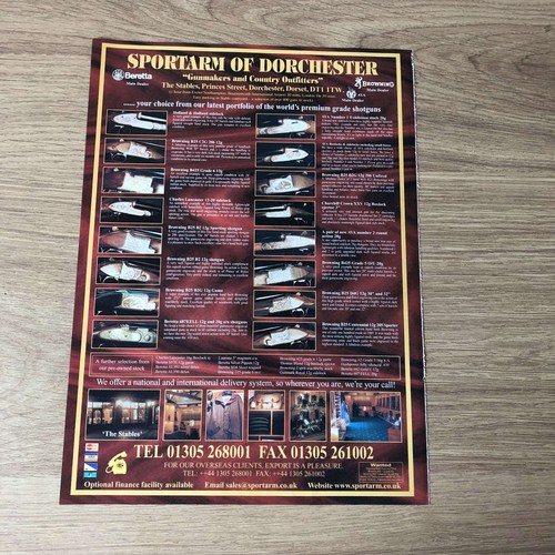 Guns86 magazine advert - magazine, 12x9