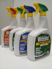 4 X WEEDOL WEED CONTROL MIXED