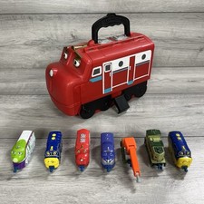 Learning Curve Chuggington Wilson Storage Carry Case With 7x Die Cast Trains