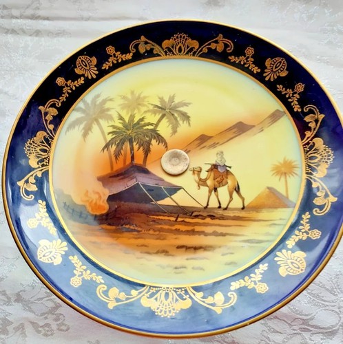 Art deco egyptian desert - art, scene
