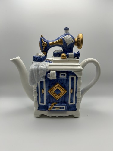 Vintage sewing machine - sewing, ceramic
