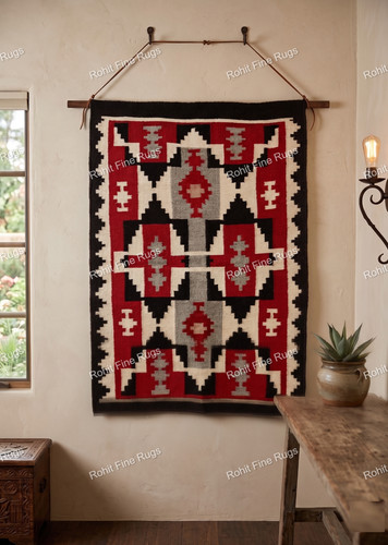 Custom size handwoven wool - size,
