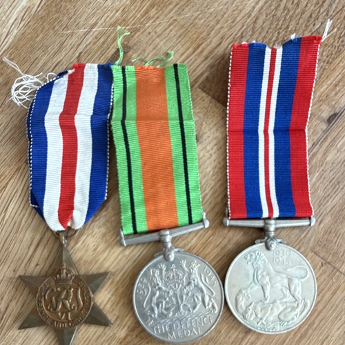 Wwii british medals ribbons - british,