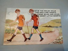 Vintage Postcard Up In The
