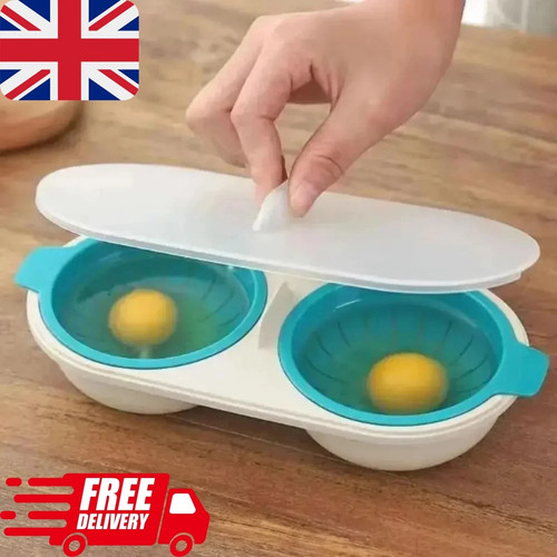 Egg cooker boiler double cup - double,