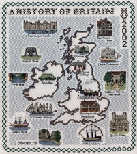 Counted Cross Stitch Map Kits