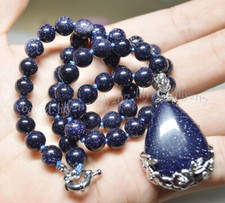 Blue Sandstone Round Gems