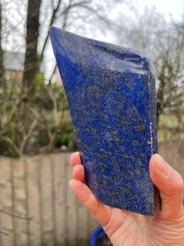 Lapis lazuli large freeform - lapis,