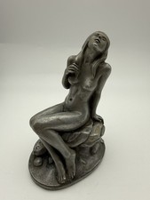 Vintage Nude Female Metal