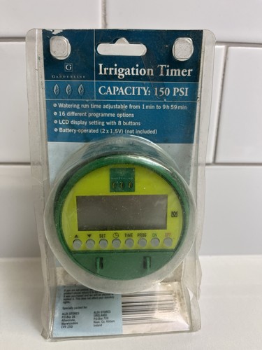 Gardenline irrigation timer - irrigation,