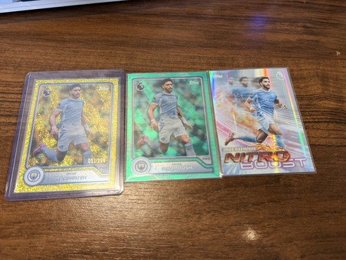 Omar marmoush card lot gold - marmoush,