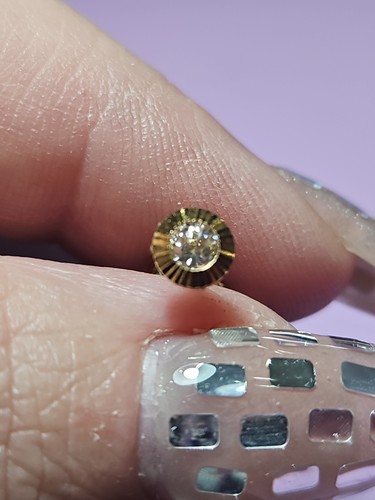 Vintage single 9ct yellow gold - vintage,