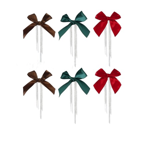 Christmas ribbon bowknot - ribbon,