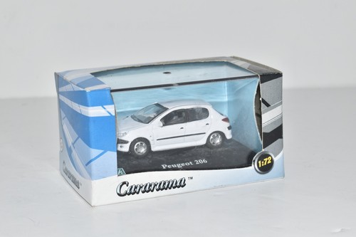 Cararama white peugeot 206 - cararama,