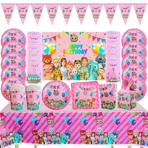 Cartoon tableware birthday - cartoon,
