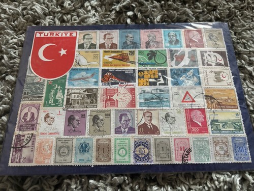 Turkey stamp collection - turkey,