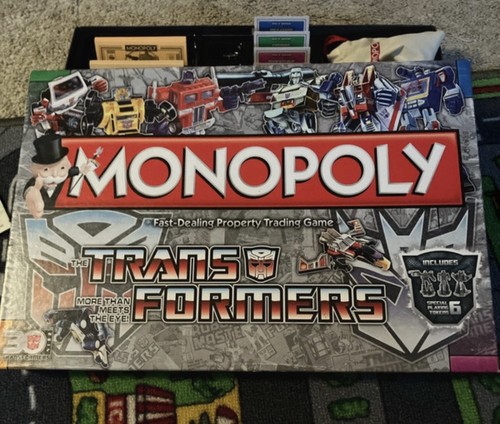 Hasbro monopoly transformers - hasbro,