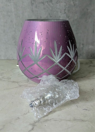 Etched lilac scentsy warmer - lilac,