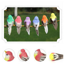 6PCS Artificial Small Birds