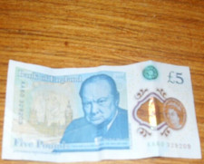 £5 Note Serial Number AA60