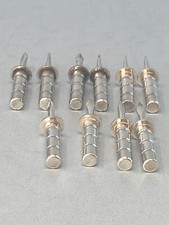 Vintage Silver Plated Corn On The Cob Holders  - Ten Pieces