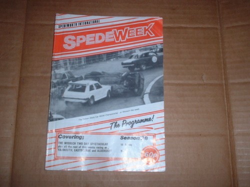 Spedeworth saloon stock car - ,