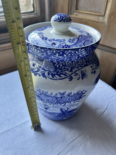 Spode blue italian lidded - blue,