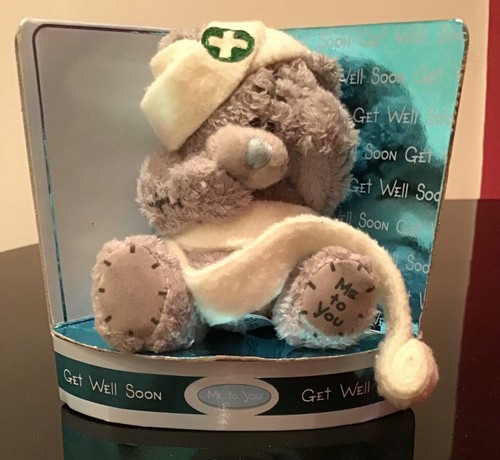 You tatty teddy - me,