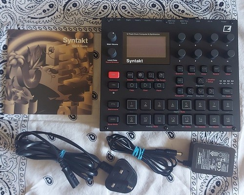Elektron syntakt track drum - syntakt, 12-track