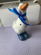 Ceramic blue spotted - blue,