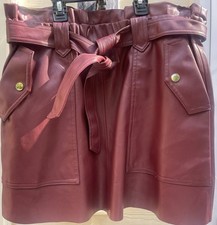 NWT Zara Skirt Large L FAUX