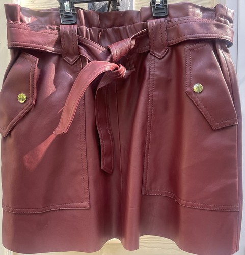 Nwt zara skirt - l, faux