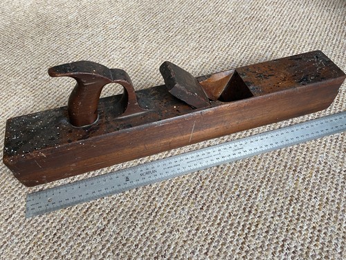 Antique wooden hand - antique, 56cm