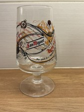 San Miguel Footed Pint Glass