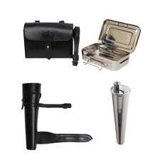 Fox Hunting Saddle Hip Flask