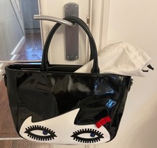 LULU GUINNESS DOLL FACE GRAB