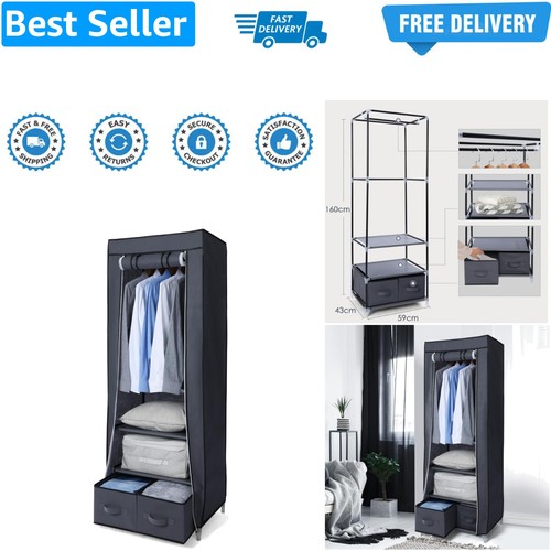 Portable wardrobe single - portable,