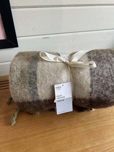 Home faux mohair throw - faux,