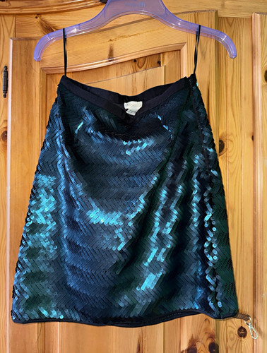 Monsoon sea green - green/blue, sequin