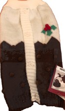 Dog Festive Knitted Christmas