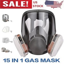 Full Face Gas Mask Painting