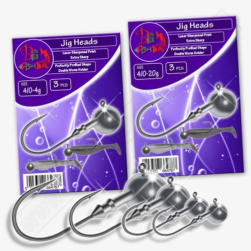 Jig heads 20g strong - heads, 4/0