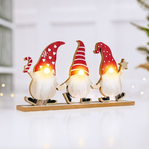 Christmas led gonk decoration - led,