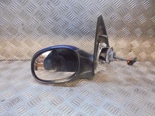 PEUGEOT 206 2006 1.6 MK1 PASSENGER SIDE ELECTRIC WING MIRROR BLUE E4045069