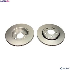 2x BRAKE DISC QD4370 FOR VW